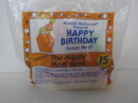 1994 McDonalds - #15 The Happy Meal Guys - Happy Birthday Toy